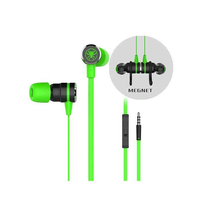 PLEXTONE G20 In-Ear 3.5mm earphones with Mic Noise Reduction Gaming Magnetic earphone.